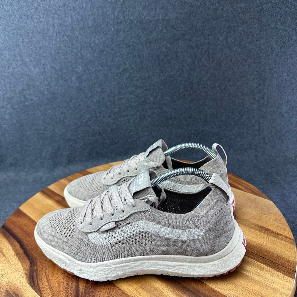 Vans UltraRange VR3 Sneakers Chinchilla Beige Gray Knit Womens 9 Mens 7.5 - Picture 6 of 11